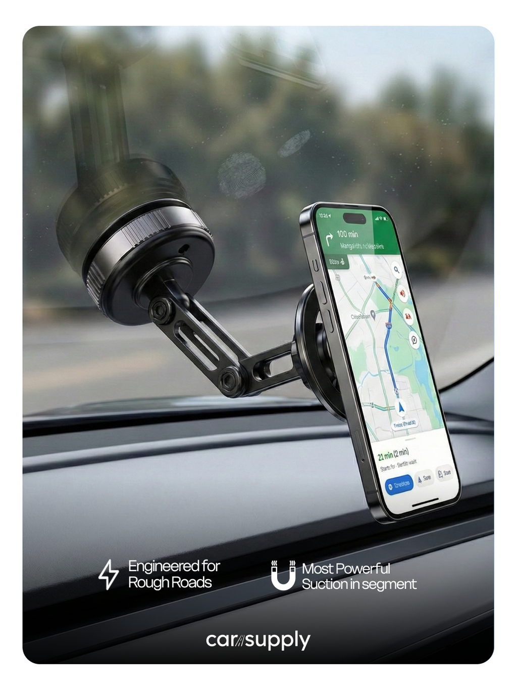 Carsupply MagLock Pro™ | Magnetic Phone Holder