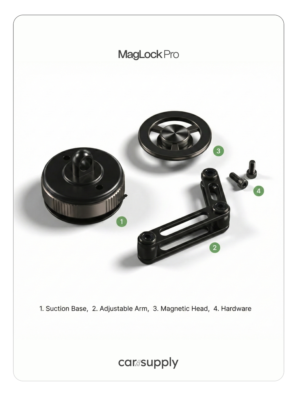 Carsupply MagLock Pro™ | Magnetic Phone Holder