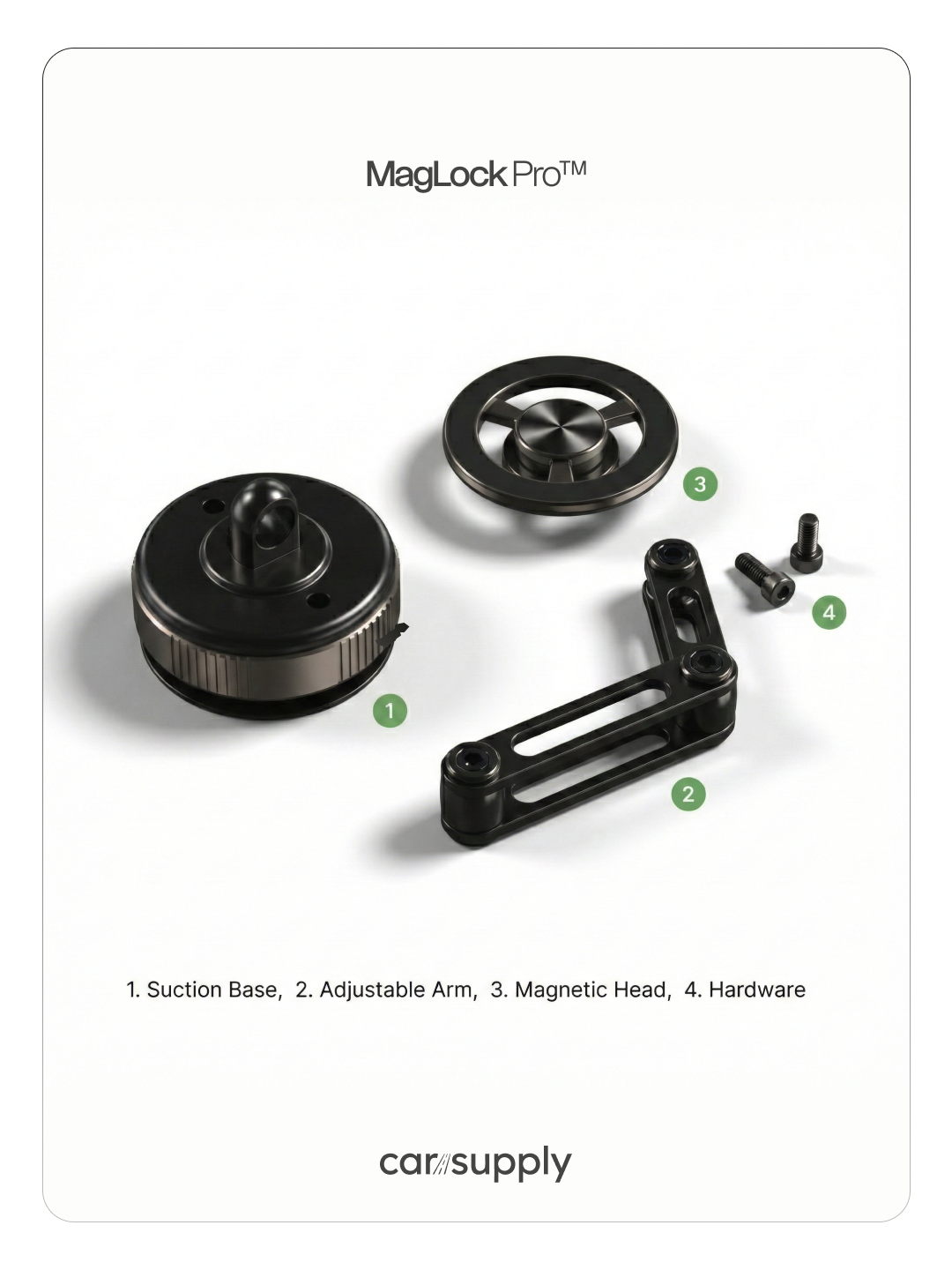 Carsupply MagLock Pro™ | Magnetic Phone Holder